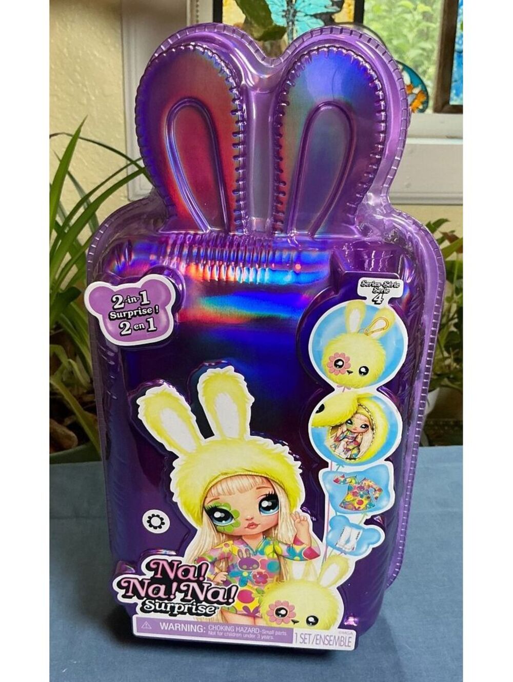 NEW Sealed Na Na Na Surprise 2-In-1 Fashion Doll Plush Purse Outfit Shoes